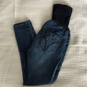Indigo Blue Maternity Jeans (Petite)